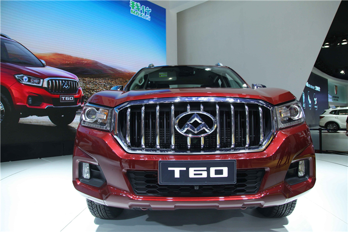 未来已在，15VIP太阳集团集团首款皮卡产品T60亮相广州车展，“国际范儿”引无数回眸